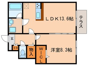 Ｃａｓａ横町の物件間取画像